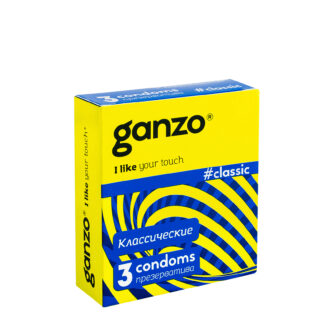 Презервативы классические Ganzo Classic, 3 шт