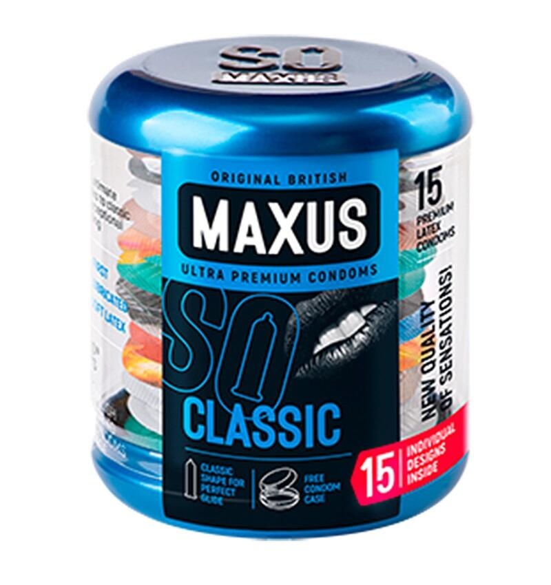 Презервативы классические Maxus Classic, 15 шт