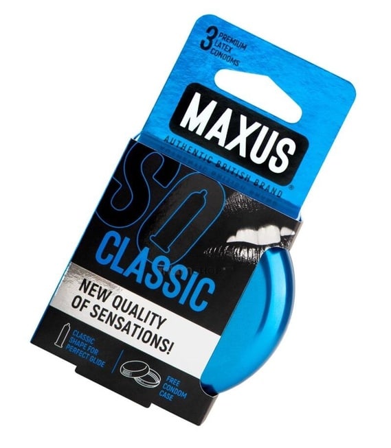 фото Презервативы классические Maxus Classic, 3 шт