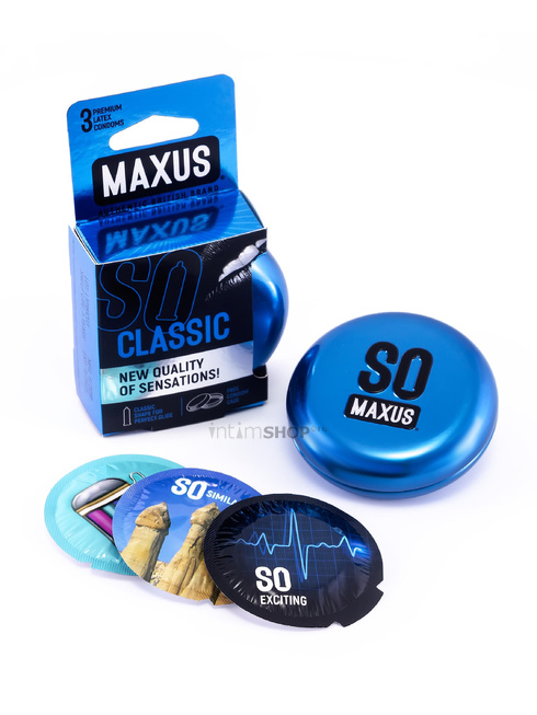 Презервативы классические MAXUS Classic №3 от IntimShop