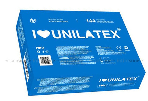 Презервативы классические Unilatex Natural Plain, 144 шт