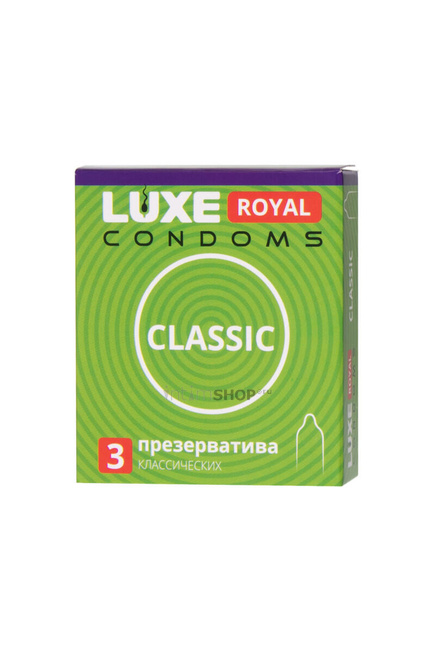 фото Презервативы Luxe Royal Classic, 3 шт