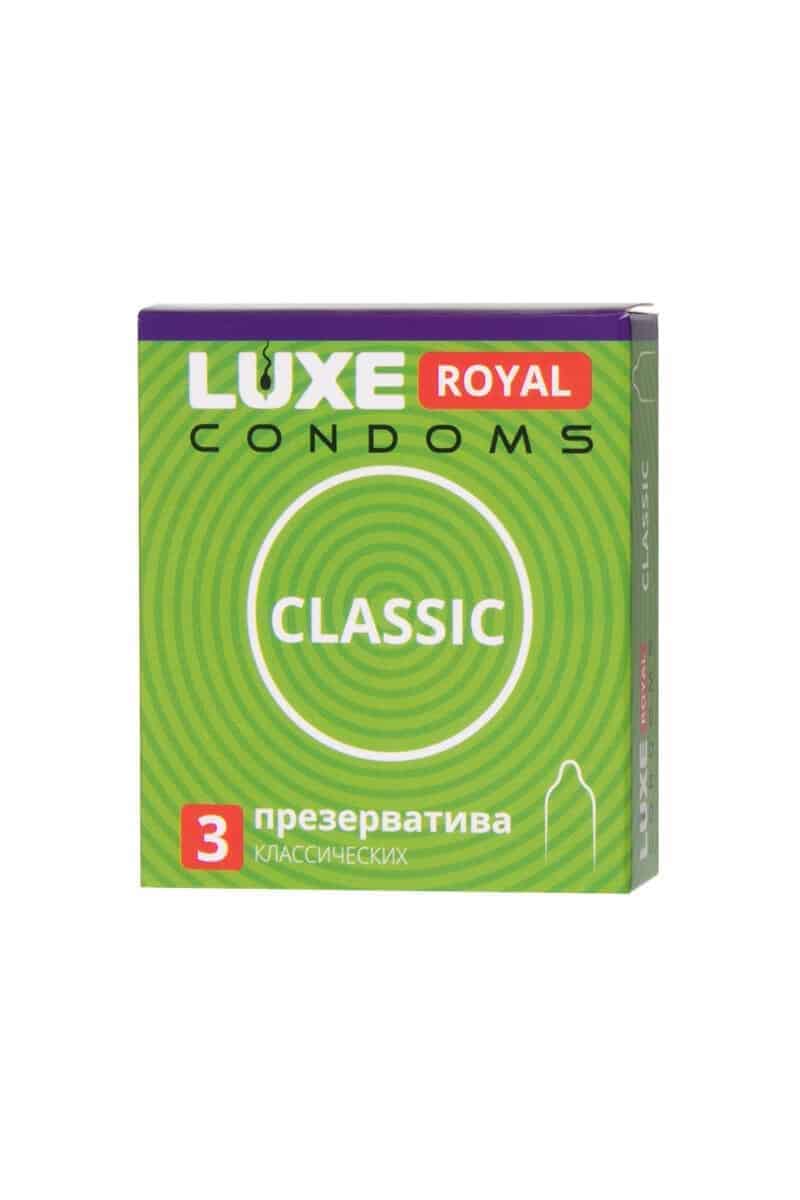 Презервативы Luxe Royal Classic, 3 шт