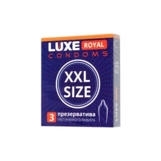 Презервативы Luxe Royal XXL Size, 3 шт