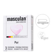 Презервативы Masculan Pur ультратонкие, 3 шт