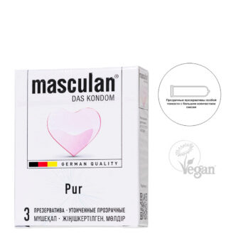 Презервативы Masculan Pur ультратонкие, 3 шт