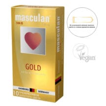 Презервативы Masculan Ultra Gold с ароматом ванили, 10 шт