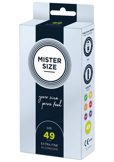 Презервативы Mister Size размер 49, 10 шт