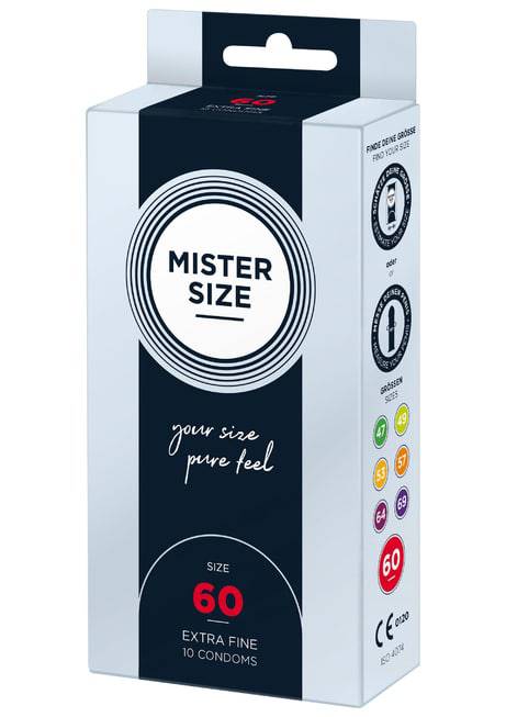 Презервативы Mister Size размер 60, 10 шт