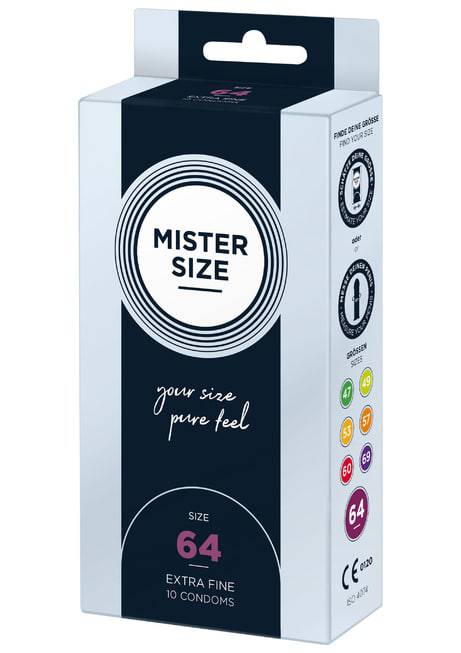 Презервативы Mister Size размер 64, 10 шт