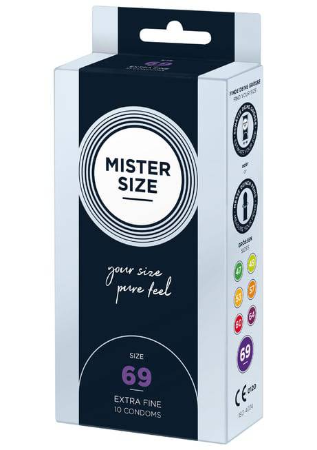 Презервативы Mister Size размер 69, 10 шт