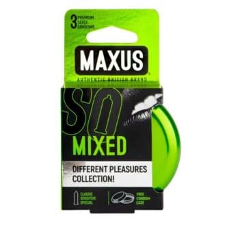 Набор презервативов Maxus Mixed, 3 шт