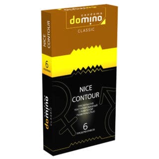Презервативы ребристые Domino Classic Nice Contour, 6 шт