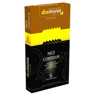 Презервативы ребристые Domino Classic Nice Contour, 6 шт