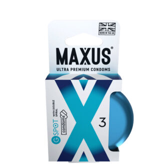 Презервативы для стимуляции точки G Maxus G-Spot, 3 шт