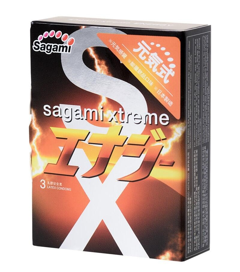 Презервативы Sagami Energy ультратонкие, 3шт