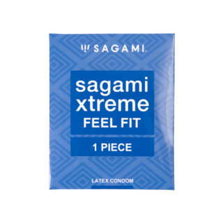 Презервативы анатомической формы Sagami Xtreme Feel Fit, розовые, 1шт