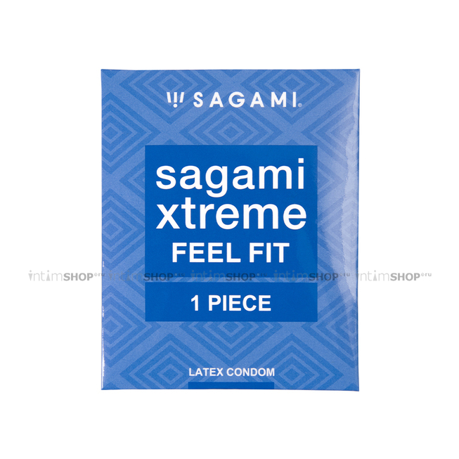 

Презервативы анатомической формы Sagami Xtreme Feel Fit, розовые, 1шт