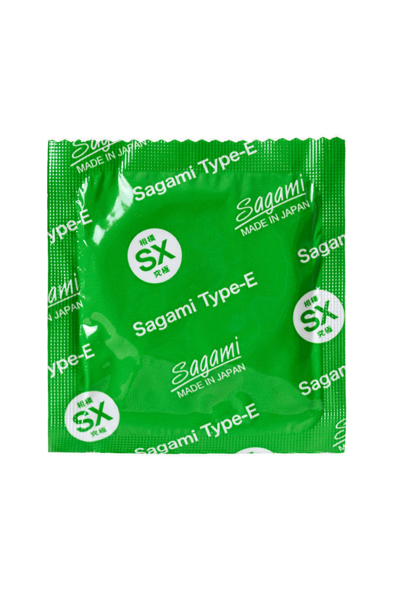 Латексные презервативы с точками Sagami Xtreme Type-E, 10шт