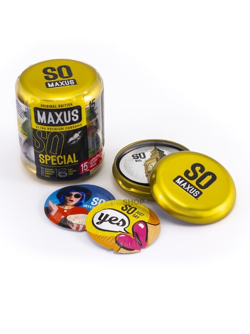 Презервативы точечно-ребристые MAXUS Special №15 от IntimShop