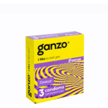 Презервативы тонкие Ganzo Sense, 3 шт