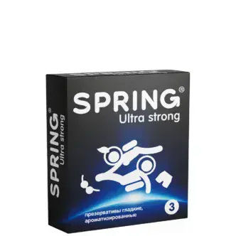 Презервативы ультрапрочные Spring Ultra Strong, 3 шт