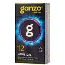 Презервативы ультратонкие Ganzo Invisible, 12 шт