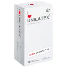 Презервативы ультратонкие Unilatex, 12 шт + 3 шт в подарок