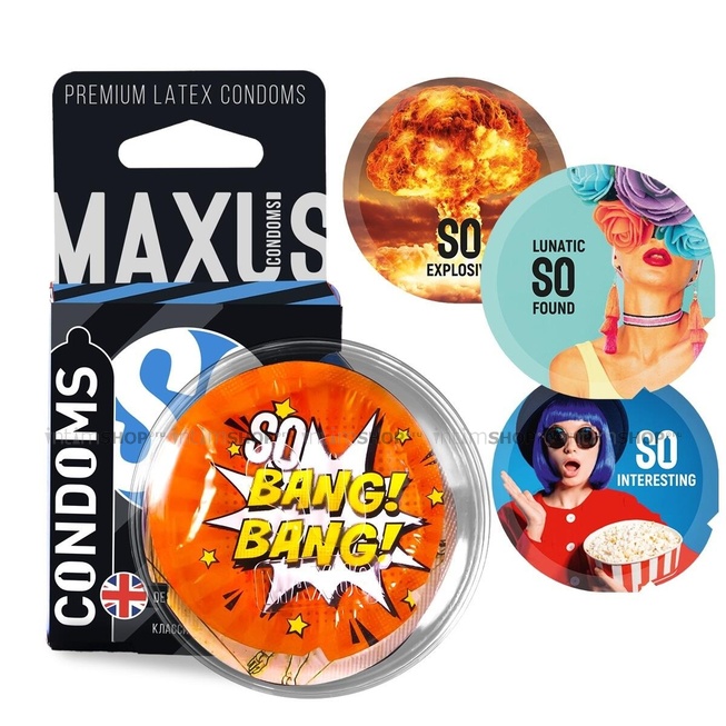 Презервативы классические Maxus Air Classic, 3 шт - фото 1