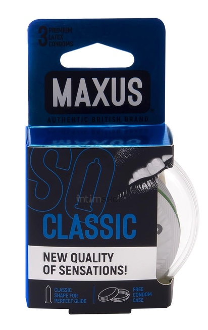 фото Презервативы классические Maxus Air Classic, 3 шт, купить