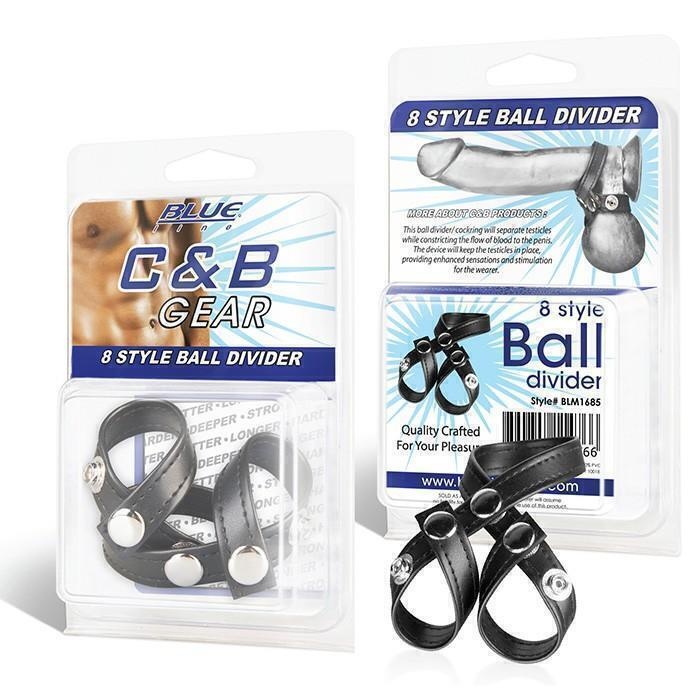 Разделитель мошонки на клепках 8 Style Ball Divider