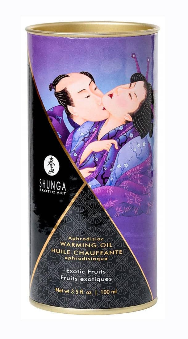 Разогревающий массажный гель Shunga Aphrodisiac Экзотические фрукты, 100 мл