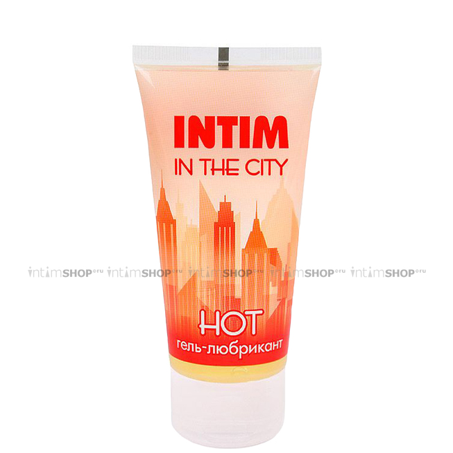 Гель-Лубрикант Bioritm Intim in the city Hot, водная основа, 60 мл - фото 1