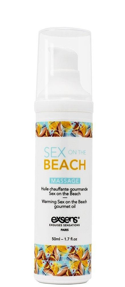 Разогревающий массажный гель Exsens Gourmet Секс на пляже, 50 мл
