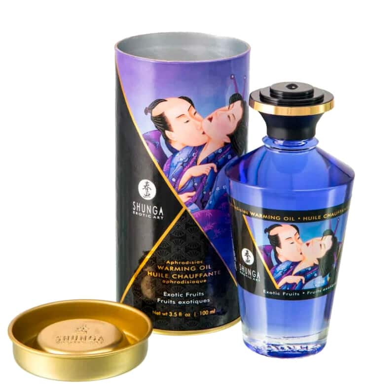 Разогревающий массажный гель Shunga Aphrodisiac Экзотические фрукты, 100 мл