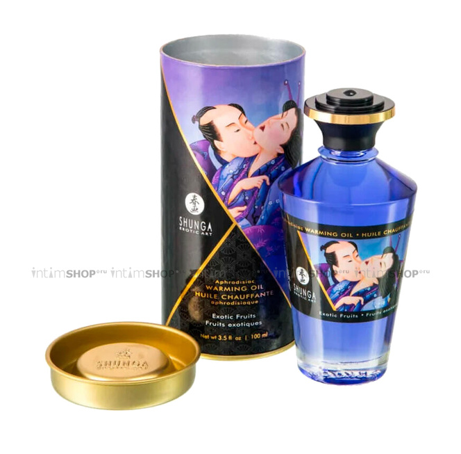Разогревающий массажный гель Shunga Aphrodisiac Экзотические фрукты 100 мл