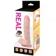 Фаллоимитатор с трусиками для страпона Real, телесный/чёрный