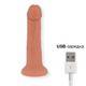 Реалистичный вибратор Oninder Bogota 22 см, телесный
