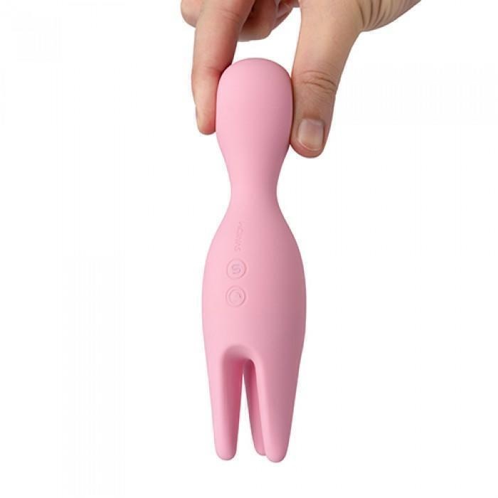 Вибростимулятор Svakom Nymph Soft с подвижными ножками, розовый