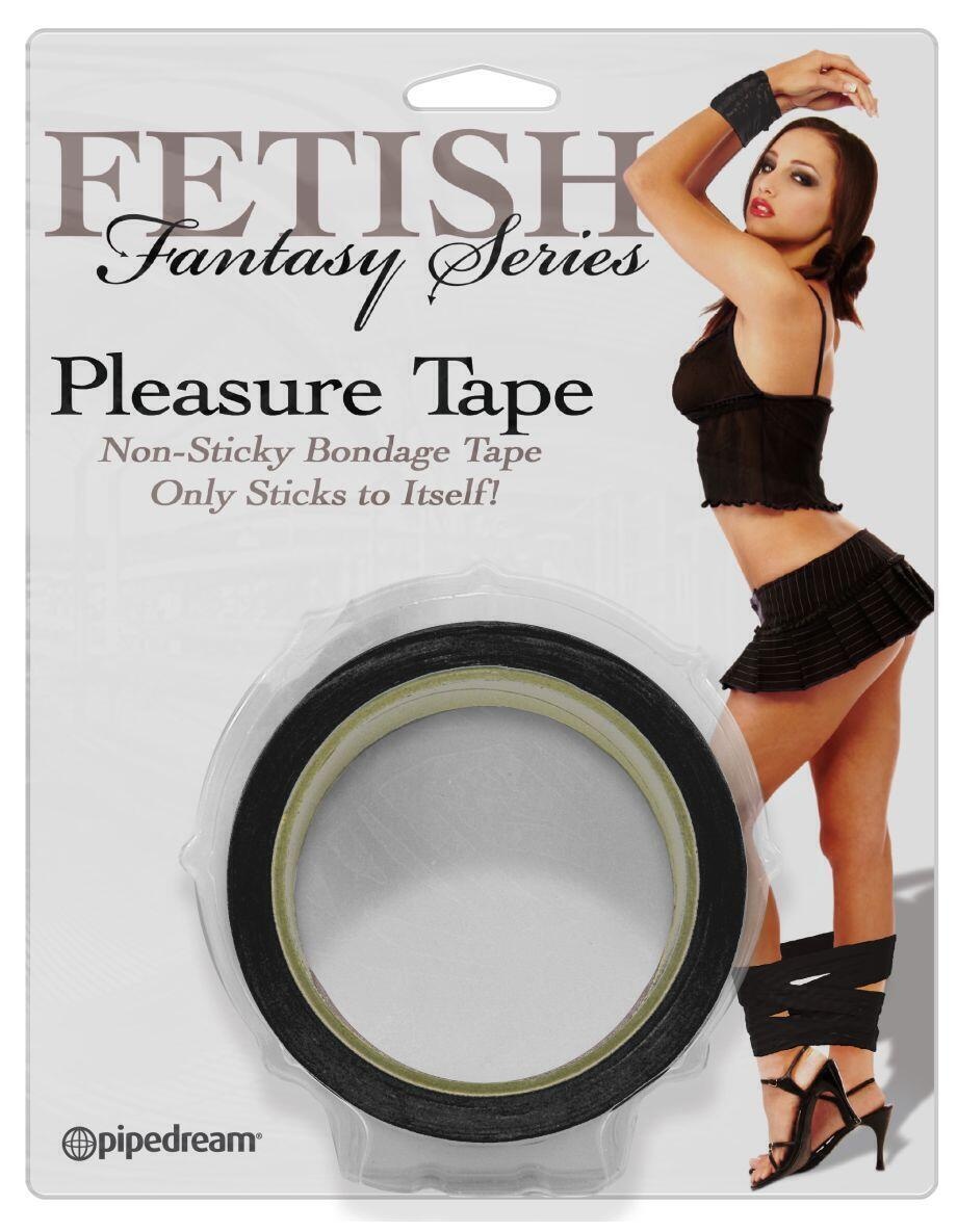 Клейкая лента для фиксации PipeDream Pleasure Tape 10 м, черная