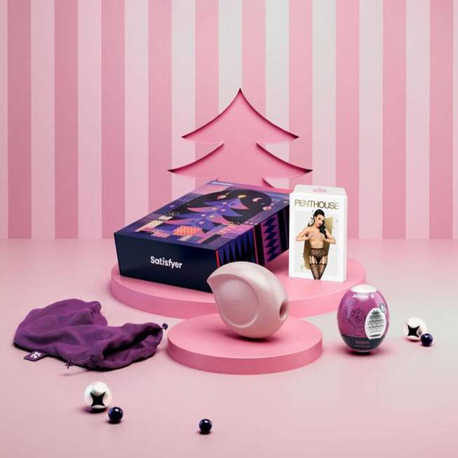 Подарочный набор Satisfyer Advent Box, 4 предмета - фото 1