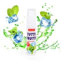 Оральная гель-смазка Bioritm Tutti-Frutti OraLove Сладкая мята на водной основе, 30 мл