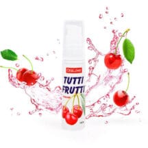 Оральная гель-смазка Bioritm Tutti-Frutti OraLove Вишня на водной основе, 30 мл