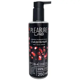 Съедобный лубрикант Pleasure Lab Киви, гранат, яблоко на водной основе, 250 мл