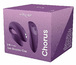 Сенсорный вибромассажер для пар We-Vibe Chorus с пультом ДУ, фиолетовый