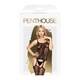 Сеточный корсаж с имитацией чулочков Penthouse Miss Сurvy черный, XL