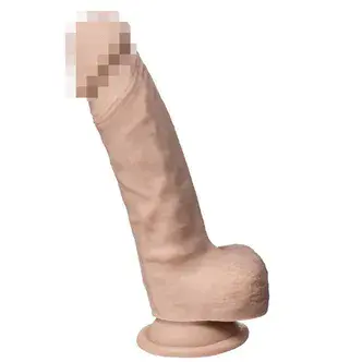 SilexD Фаллоимитатор с мошонкой SilexD Real Skin Model 1 21 см, телесный