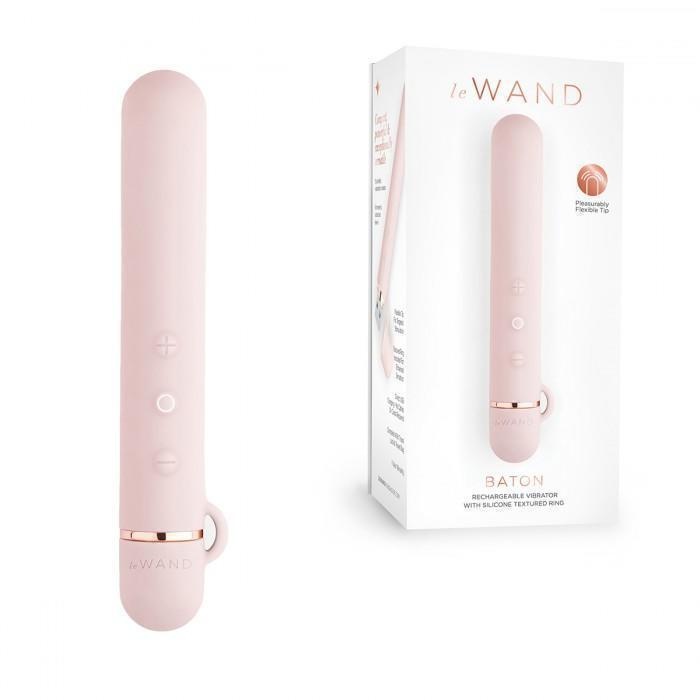 Вибропуля класса люкс Le Wand Baton, розовое золото