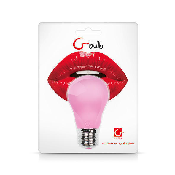 Мини-вибромассажер Gvibe Gbulb, розовый