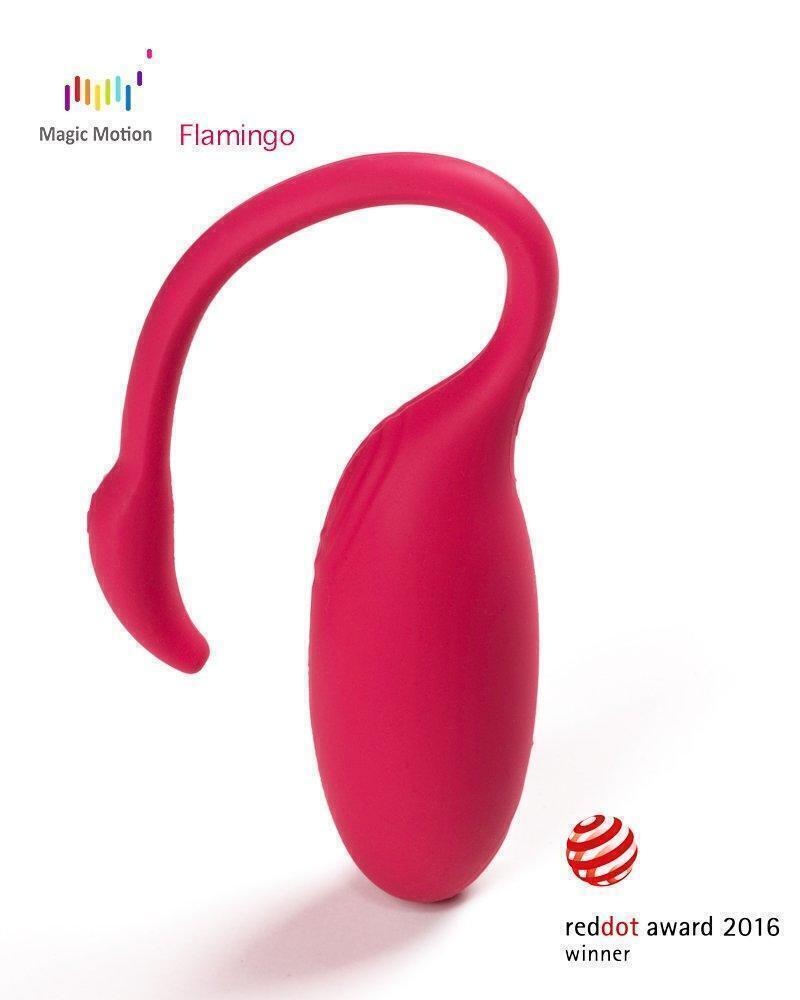 Виброяйцо Magic Motion Flamingo, розовое